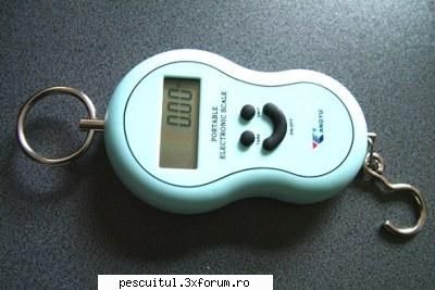 vand cantar electronic portabil pentru pescari - Vand cantar electronic - BAZAR PESCAR - VANZARI , CUMPARARI